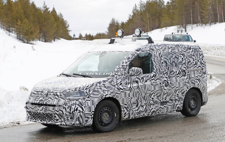Yeni 2021 VW Caddy resim galerisi