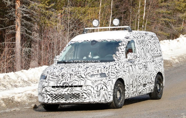 Yeni 2021 VW Caddy resim galerisi