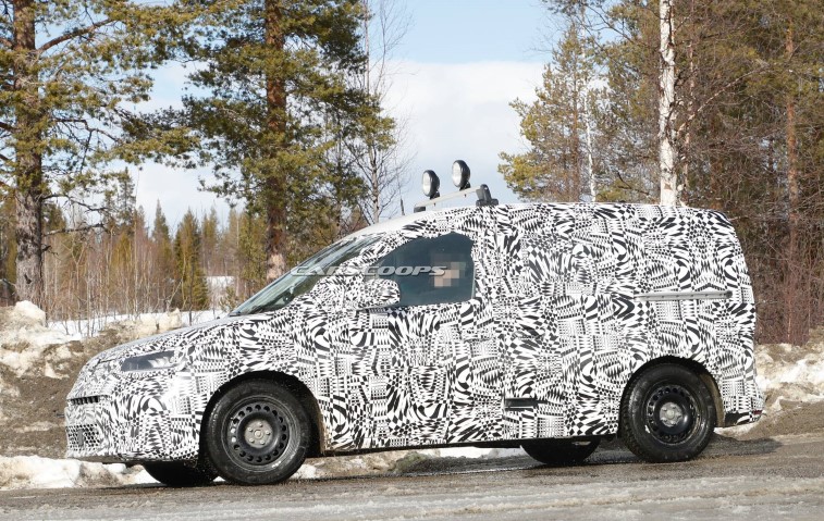 Yeni 2021 VW Caddy resim galerisi