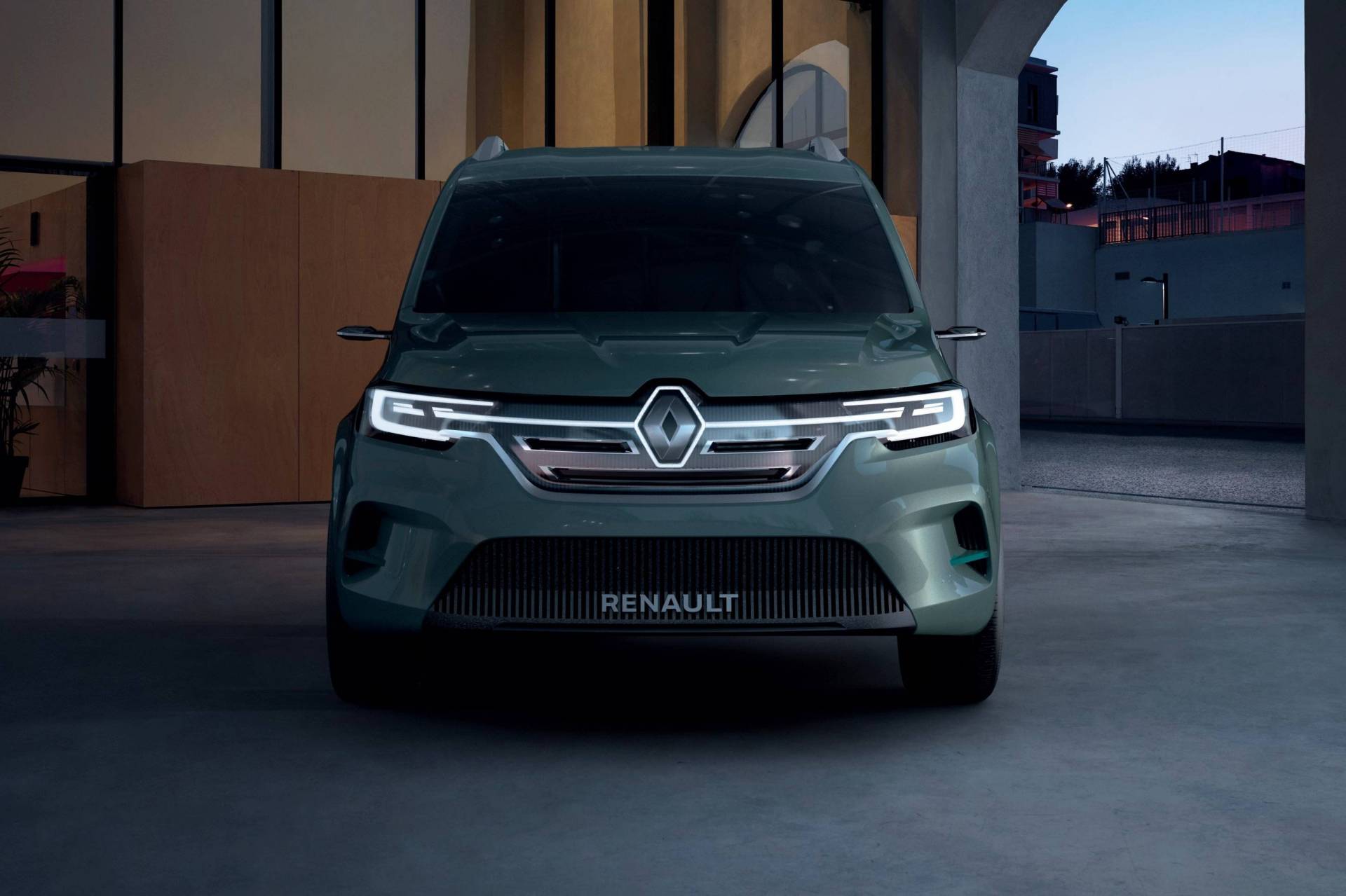 Elektrikli Renault Kangoo ZE Konsepti resim galerisi