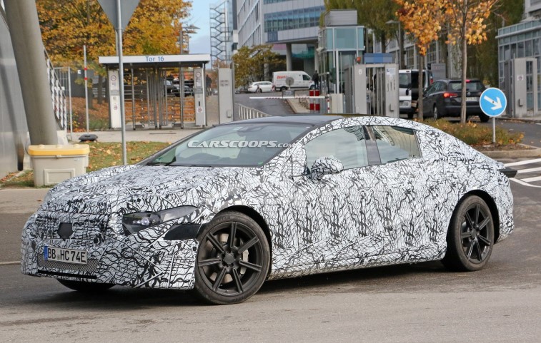 2021 Mercedes EQS resim galerisi (30.10.2019)