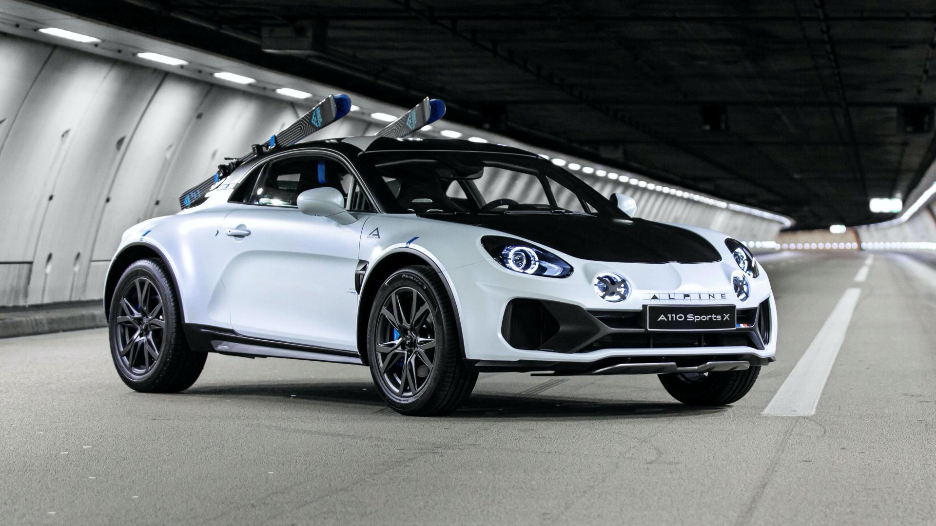 Alpine A110 SportsX Konsept Otomobil resim galerisi 