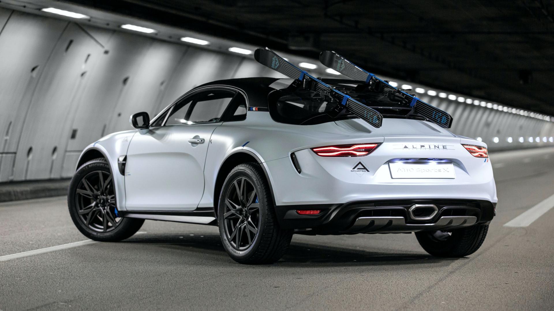 Alpine A110 SportsX Konsept Otomobil resim galerisi 