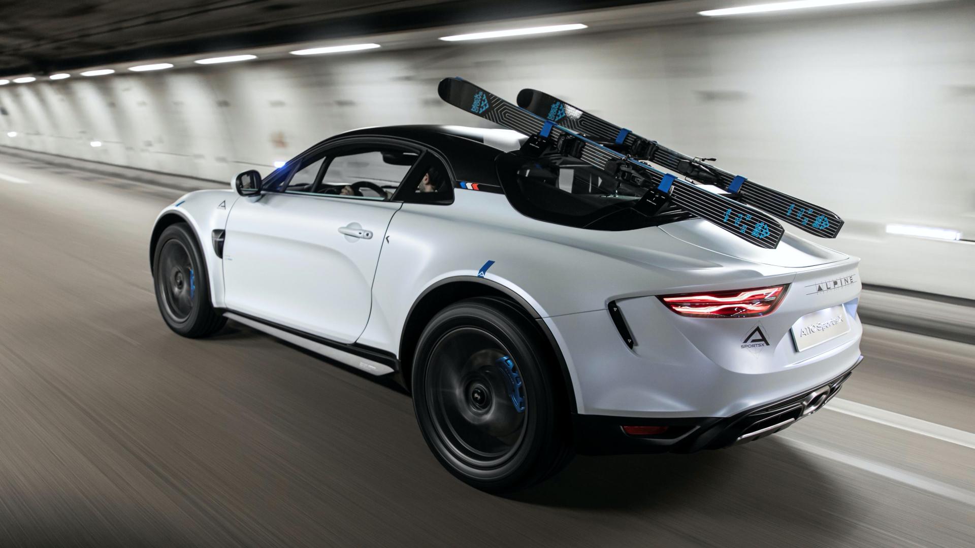 Alpine A110 SportsX Konsept Otomobil resim galerisi 