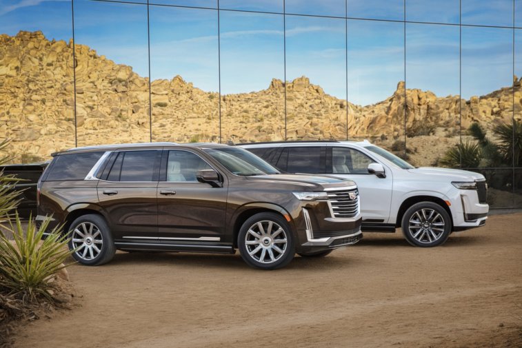 2021 Cadillac Escalade resim galerisi