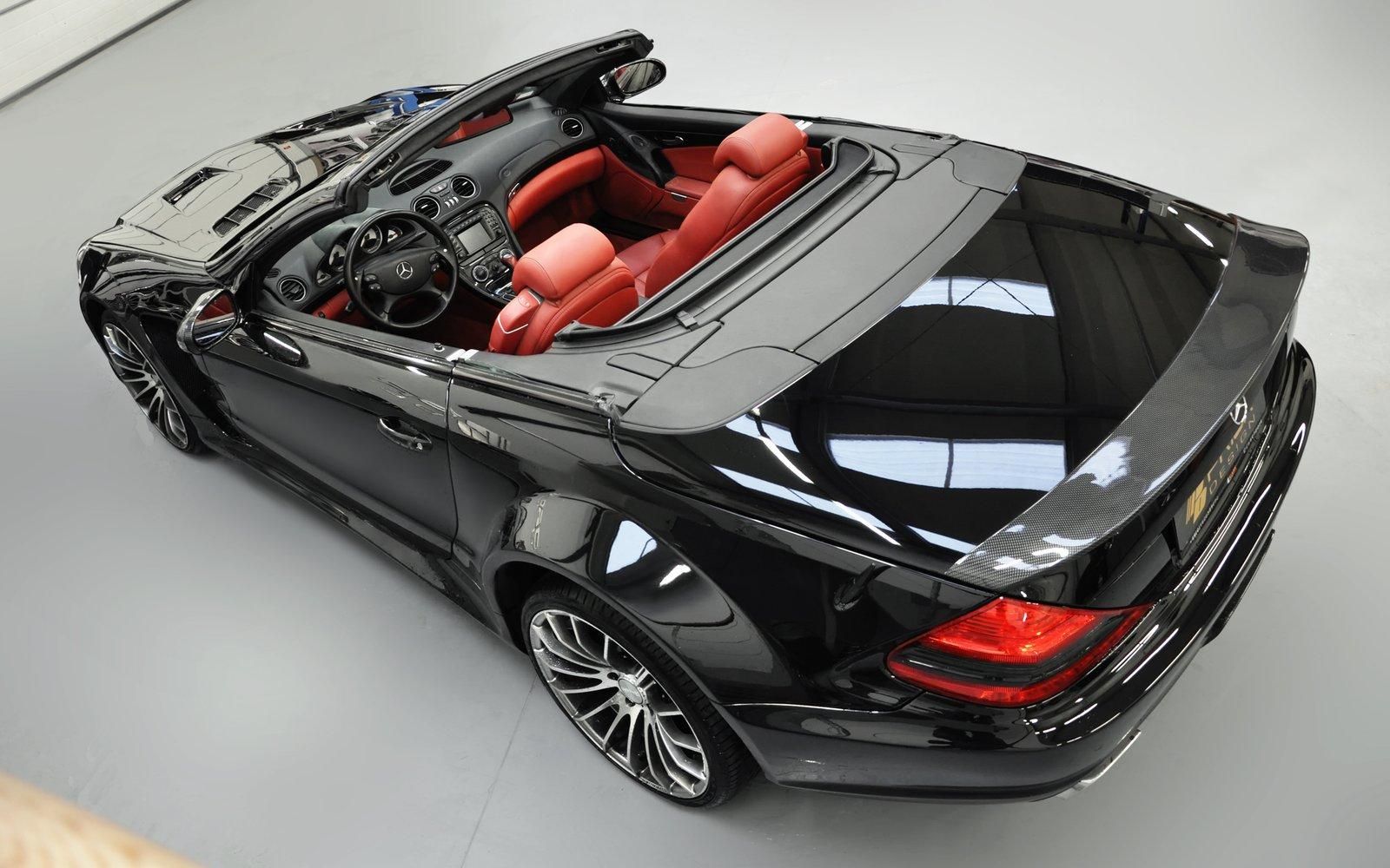 MERCEDES SL BLACK EDTON GALER