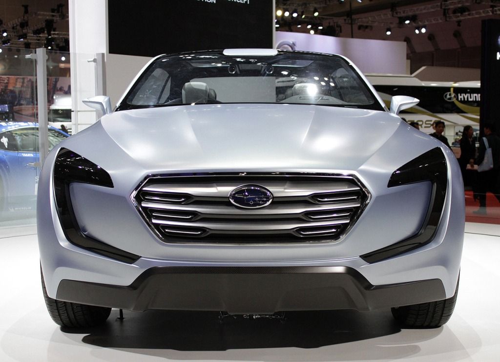 SUBARU VZV EVOLUTON KONSEPT TOKYO FUARI RESM GALERS