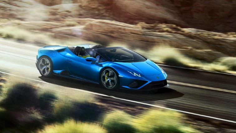 Lamborghini Huracan Evo Spyder resim galerisi (08.05.2020)
