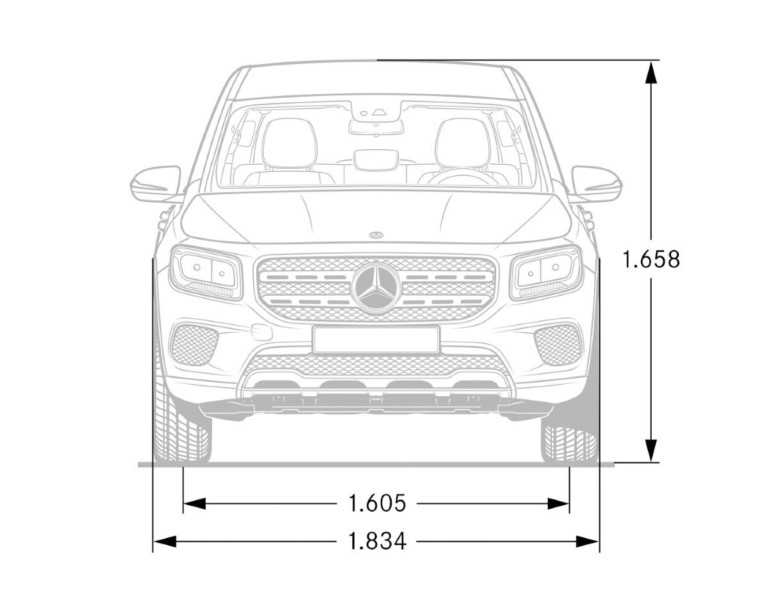 Yeni Mercedes-Benz GLB resim galerisi (02.06.2020)