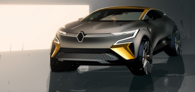 Renault Megane eVision Konsepti resim galerisi