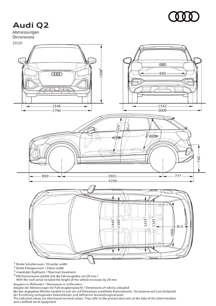 Makyajl Audi Q2 resim galerisi (23.10.2020)