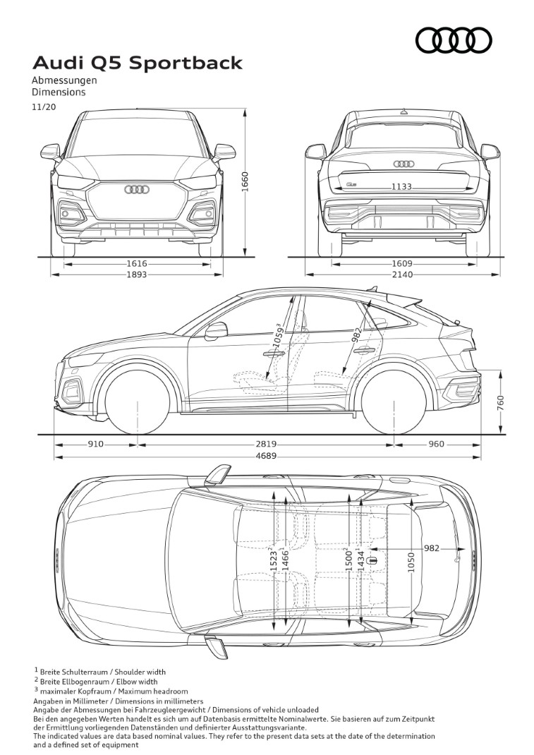 2021 Audi Q5 ve SQ5 Sportback resim galerisi (29.11.2020)