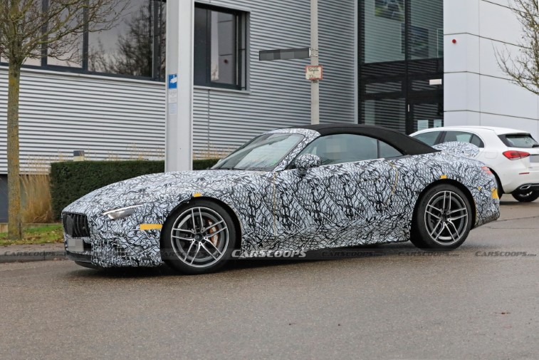 2022 Mercedes-AMG SL resim galerisi (11.01.2021)