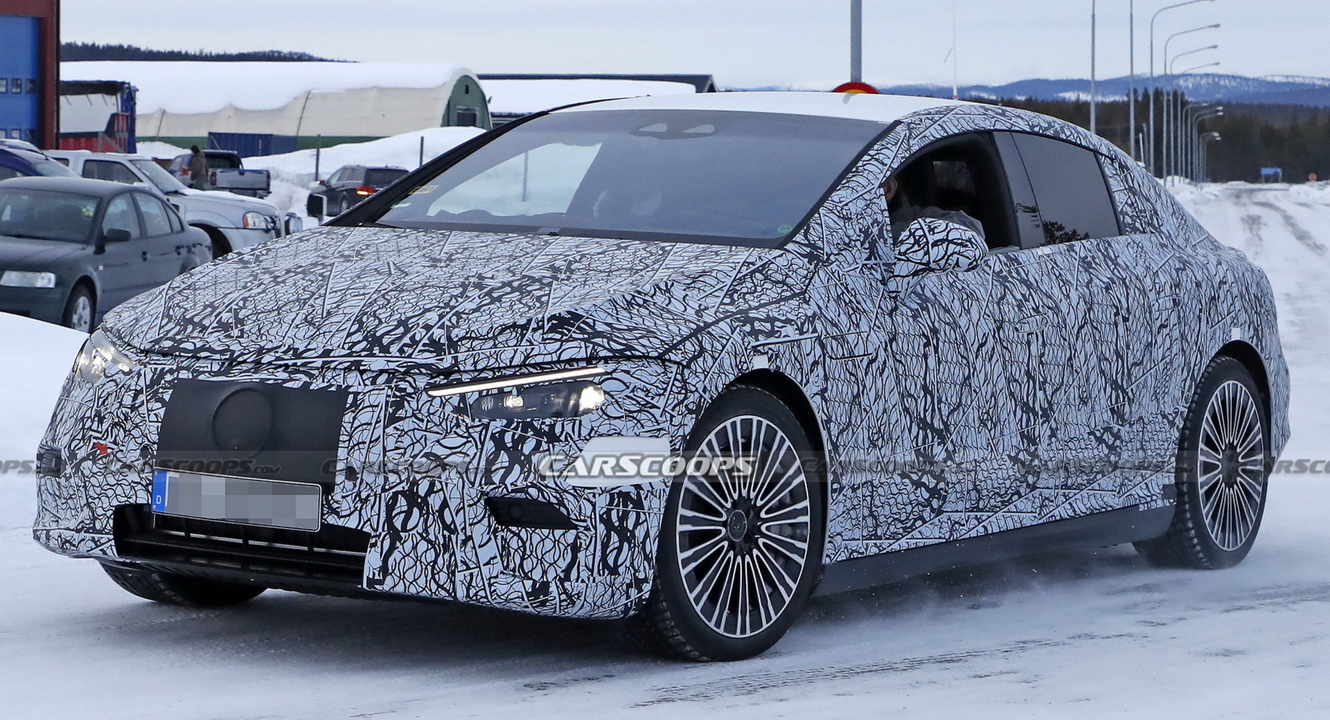 Elektrikli Mercedes EQE resim galerisi (18.03.2021)