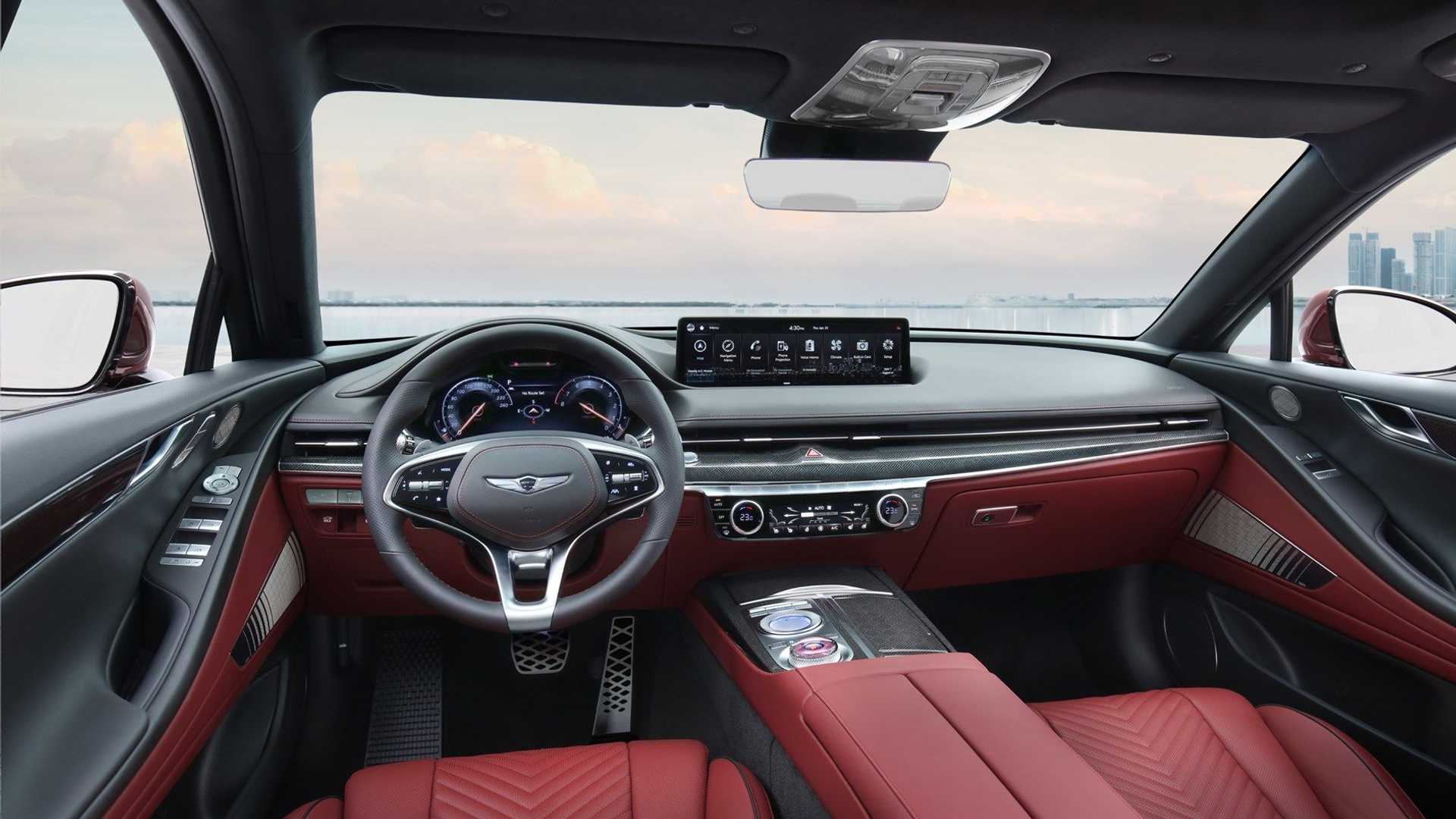 2022 Genesis G80 Sport resim galerisi (12.08.2021)