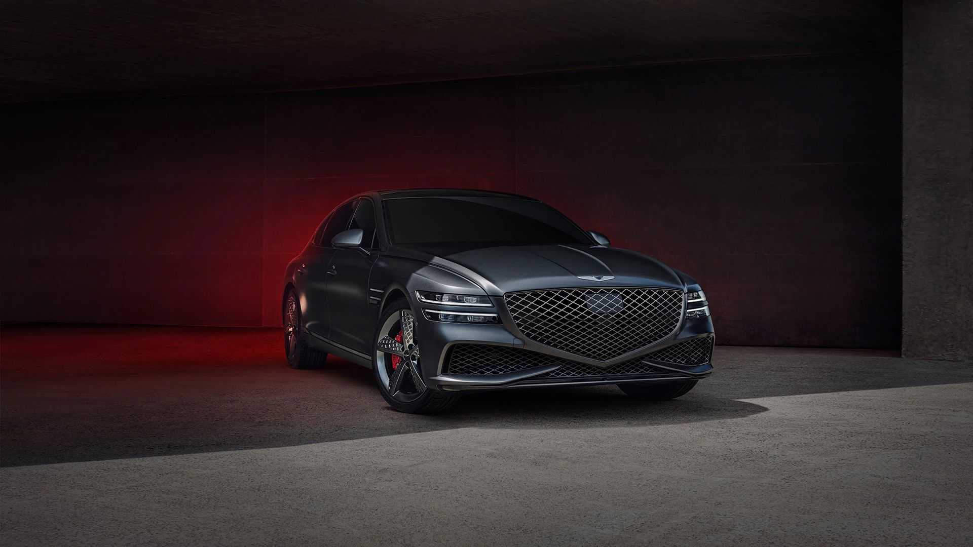 2022 Genesis G80 Sport resim galerisi (12.08.2021)