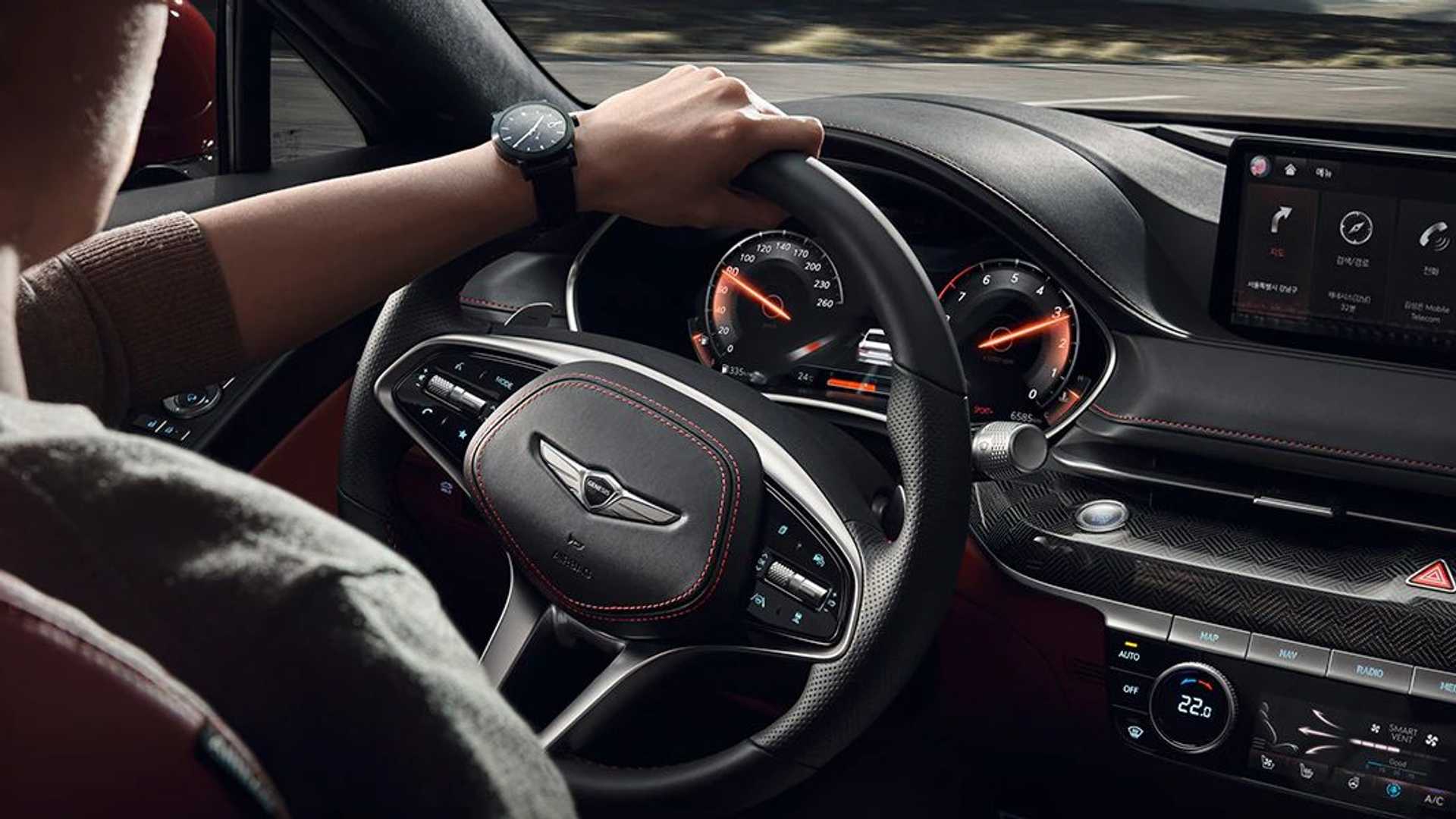 2022 Genesis G80 Sport resim galerisi (12.08.2021)