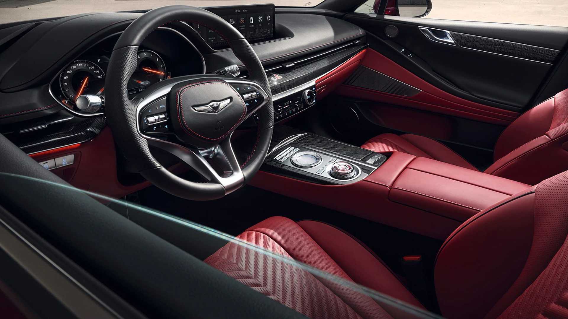 2022 Genesis G80 Sport resim galerisi (12.08.2021)