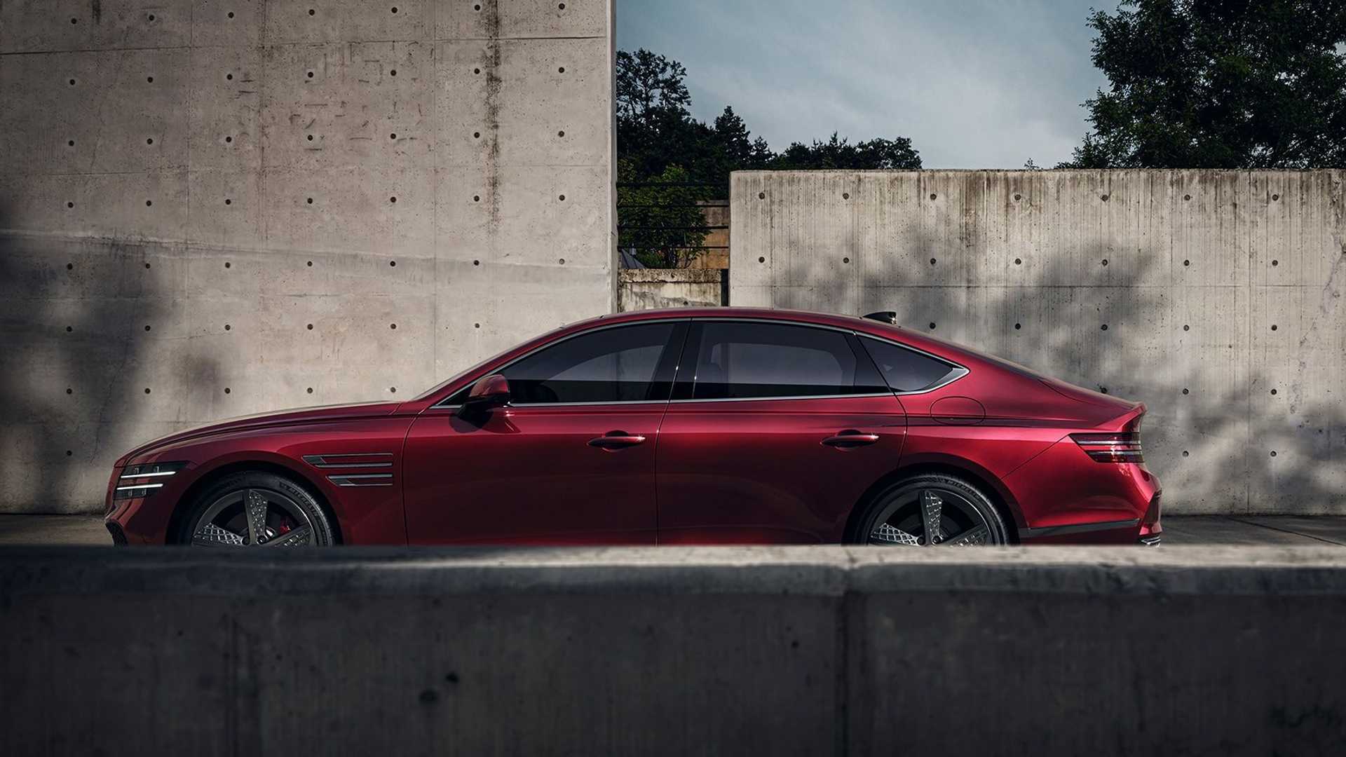 2022 Genesis G80 Sport resim galerisi (12.08.2021)