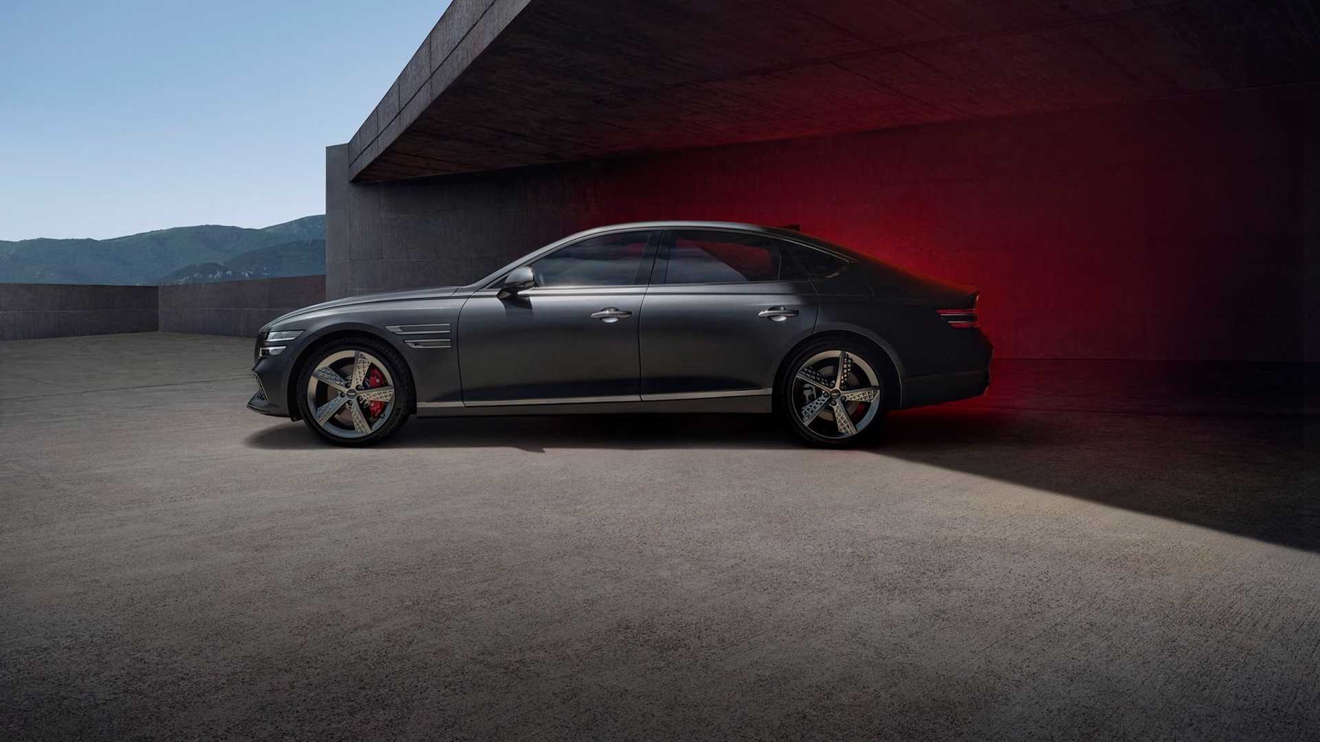 2022 Genesis G80 Sport resim galerisi (12.08.2021)