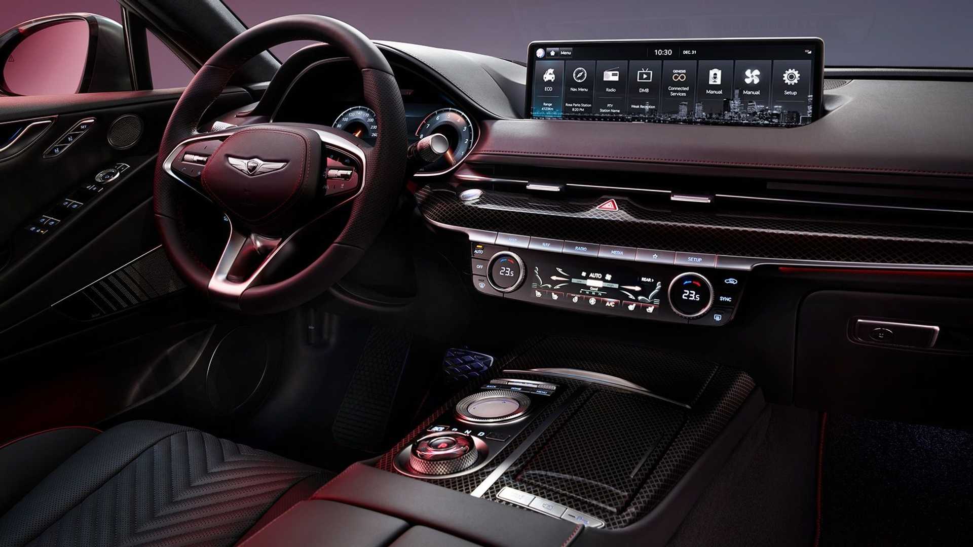 2022 Genesis G80 Sport resim galerisi (12.08.2021)