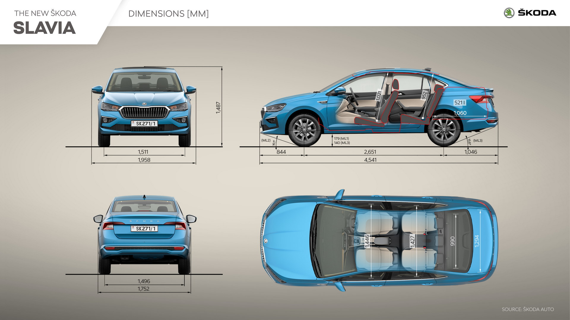 2022 Skoda Slavia resim galerisi (19.11.2021)