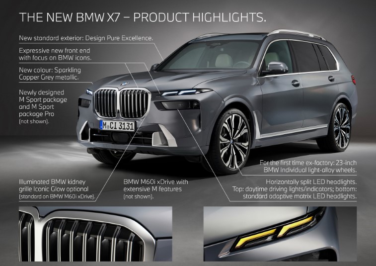 2023 BMW X7 resim galerisi (14.04.2022)