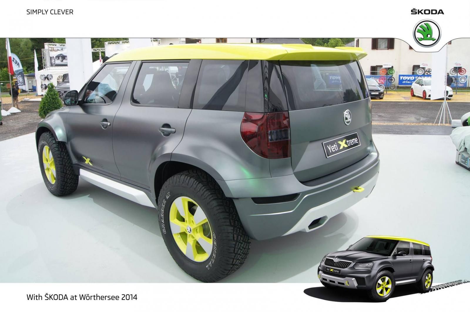 SKODA YET EXTREME KONSEPT WORTHERSEE RESM GALERS