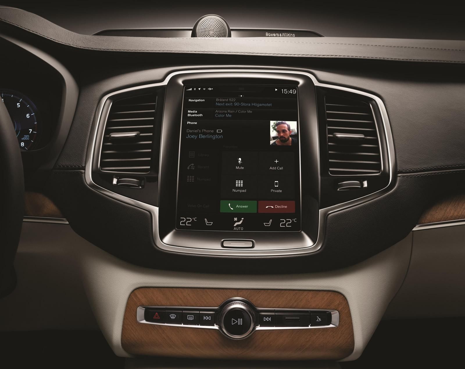 YEN VOLVO XC90'IN ARA  KONTROL SSTEM RESM GALERS