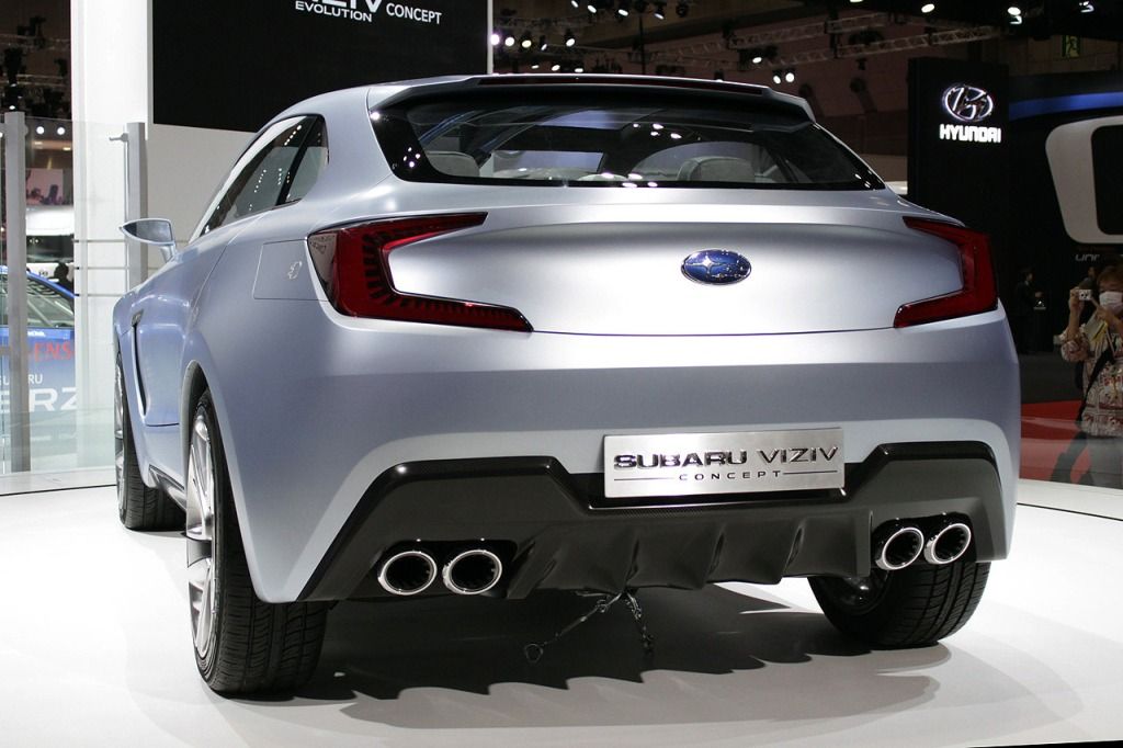 SUBARU VZV EVOLUTON KONSEPT TOKYO FUARI RESM GALERS