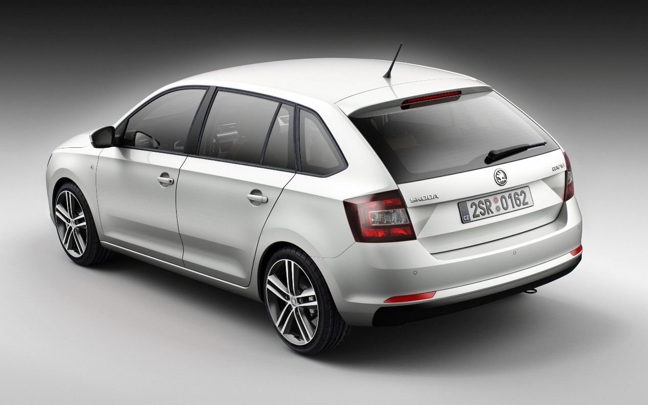 YEN SKODA RAPD SPACEBACK RESM FOTORAF GALERS