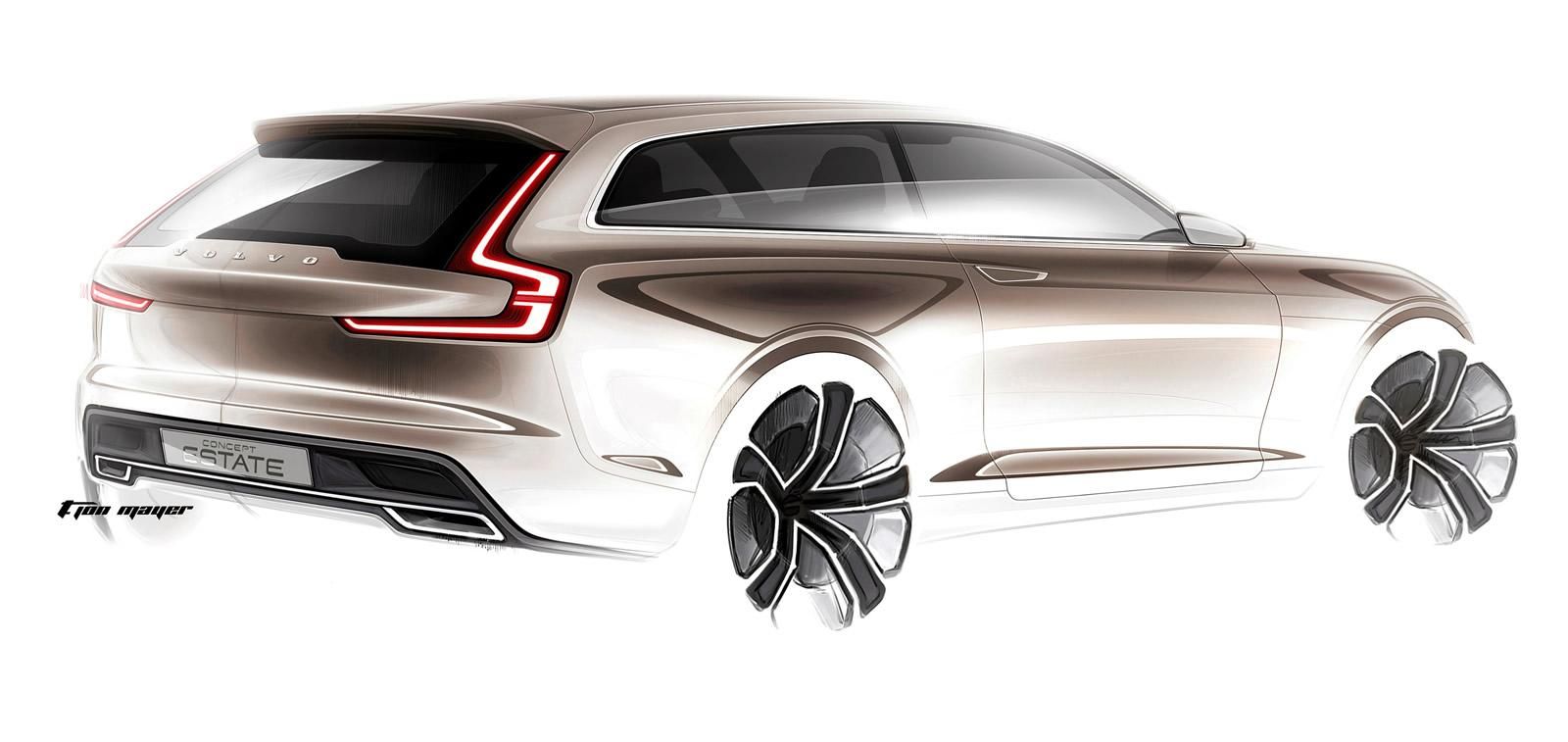 YEN VOLVO CONCEPT ESTATE DETAYLI RESM GALERS