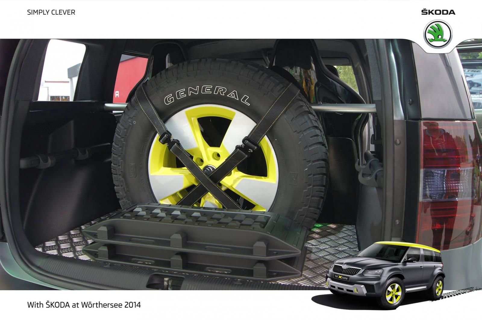 SKODA YET EXTREME KONSEPT WORTHERSEE RESM GALERS