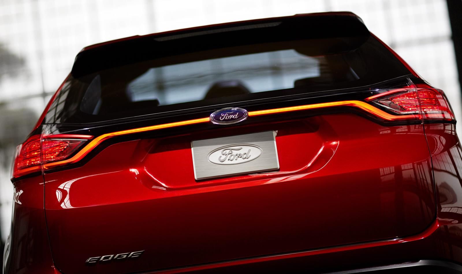 YEN FORD EDGE SUV KONSEPT RESM GALERS
