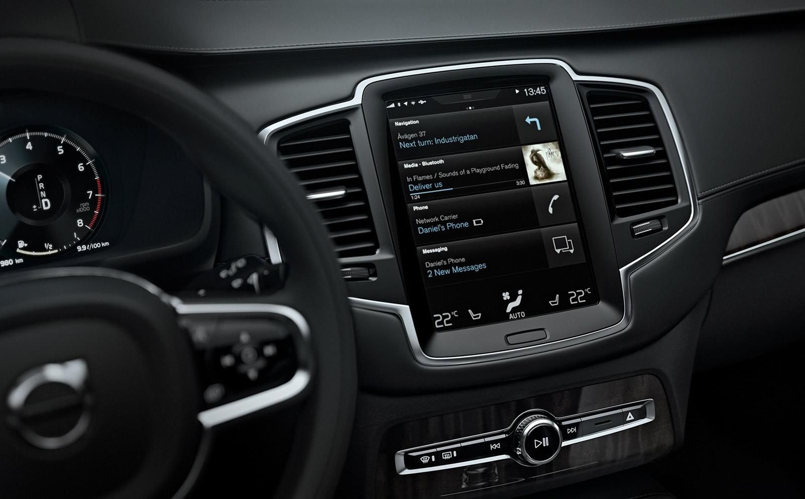 YEN VOLVO XC90'IN ARA  KONTROL SSTEM RESM GALERS