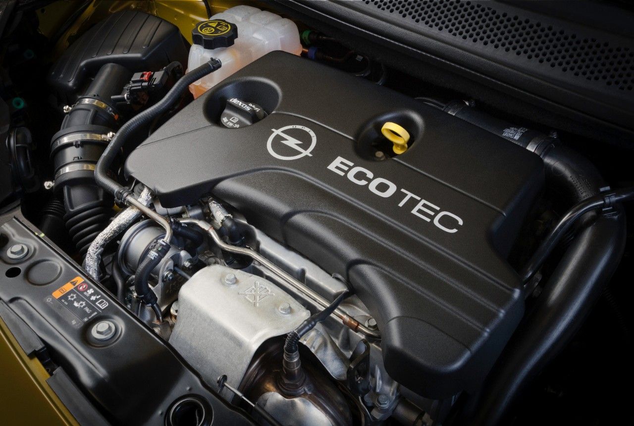 OPEL ADAM'DA 1.0 LTRELK ECOTEC MOTOR RESM GALERS