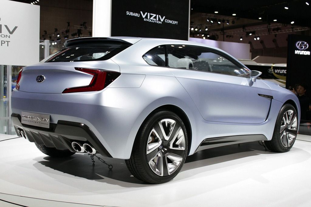SUBARU VZV EVOLUTON KONSEPT TOKYO FUARI RESM GALERS