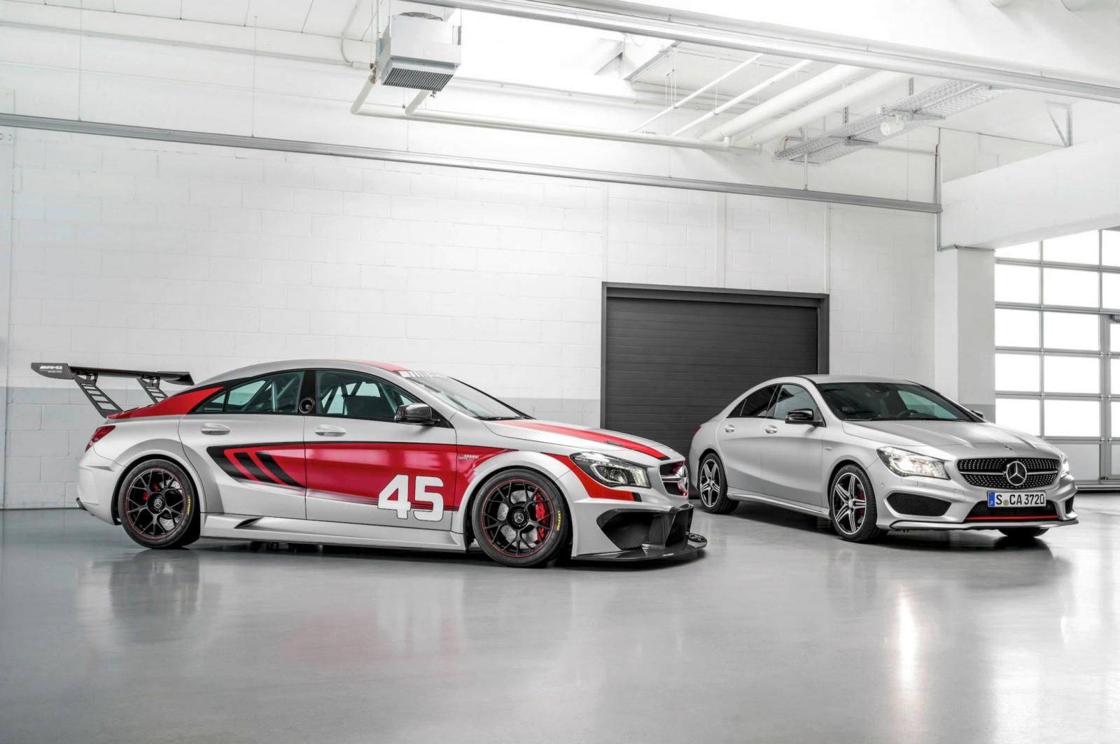 MERCEDES CLA 250 SPORT VE CLA AMG 45 RACNG RESM GALERS