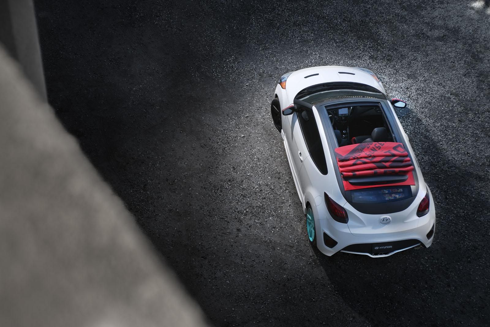 HYUNDA VELOSTER C3 ROLL TOP CONCEPT GALER