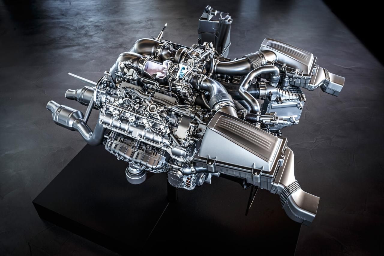 MERCEDE AMG GT 4.0 V8 Biturbo MOTOR RESM GALERS