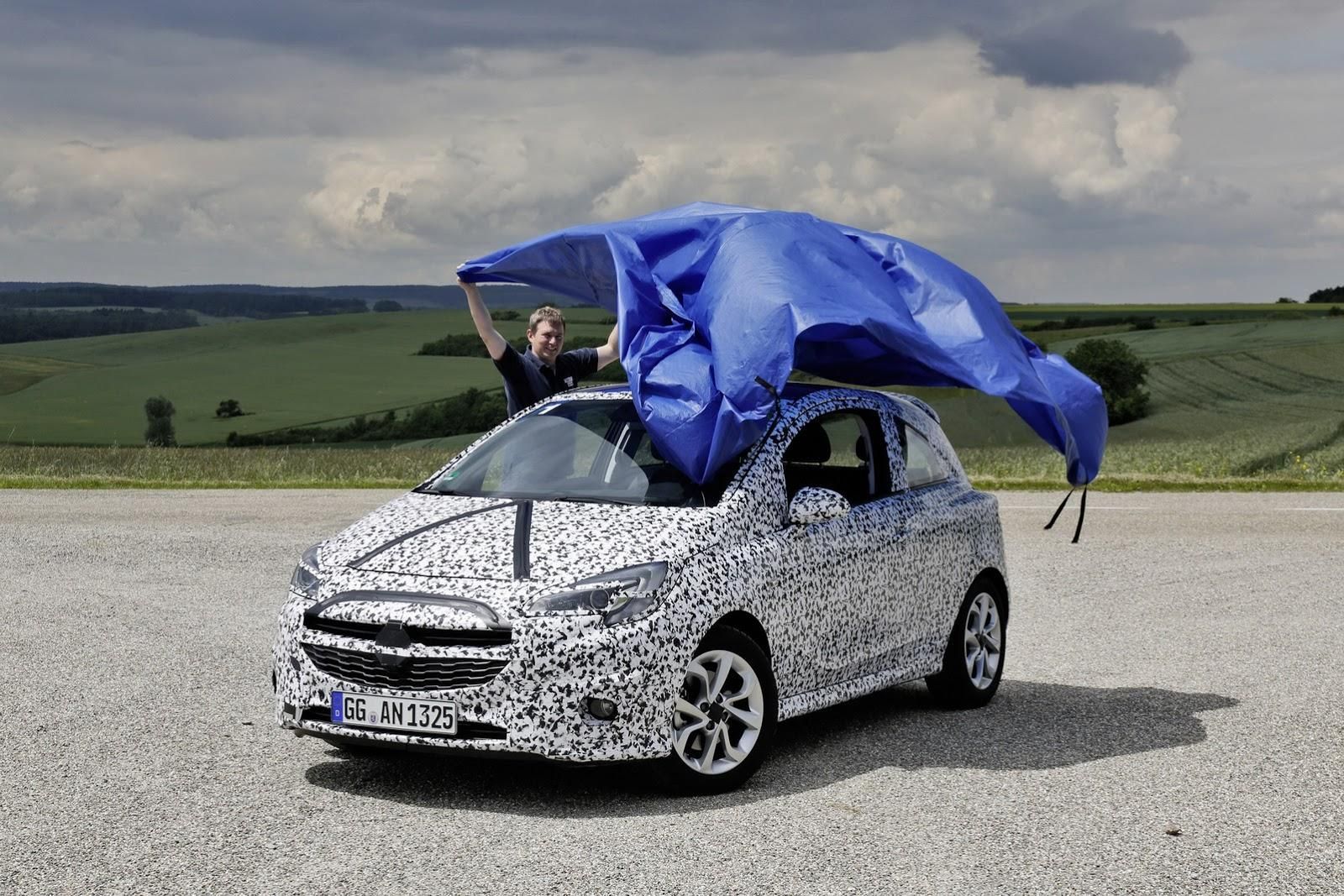 YEN OPEL CORSA RESM KAMUFLAJLI RESM GALERS