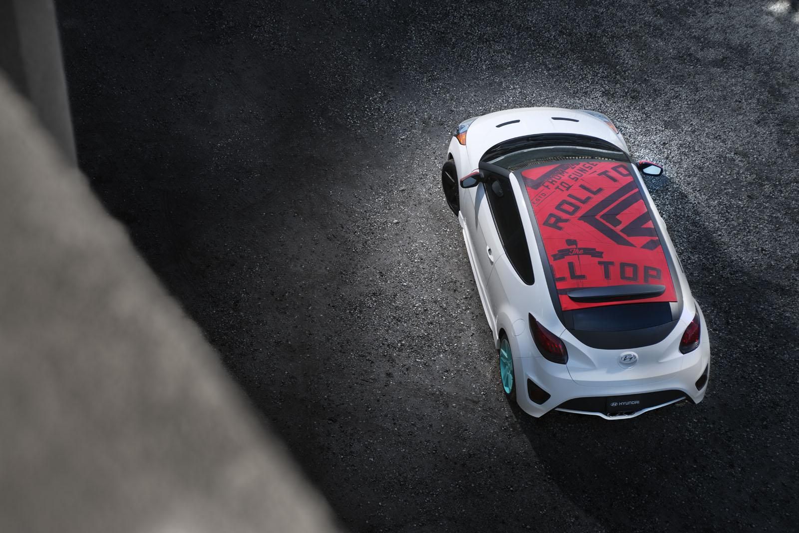 HYUNDA VELOSTER C3 ROLL TOP CONCEPT GALER