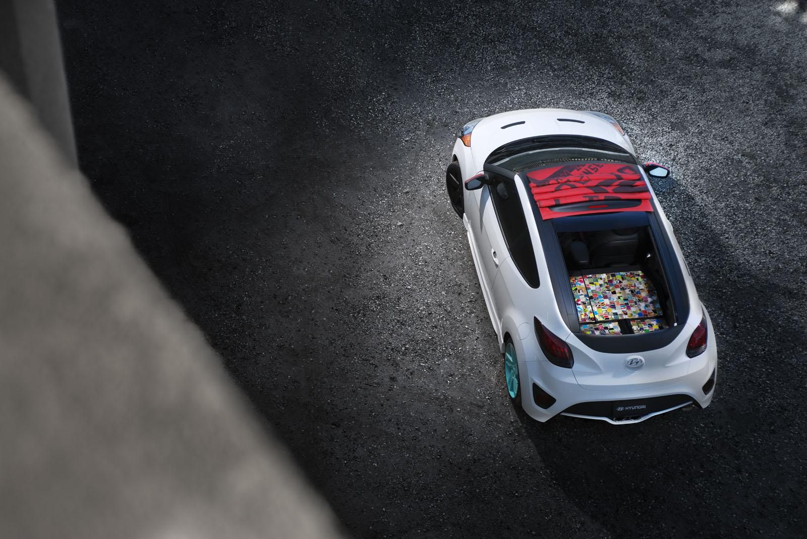HYUNDA VELOSTER C3 ROLL TOP CONCEPT GALER