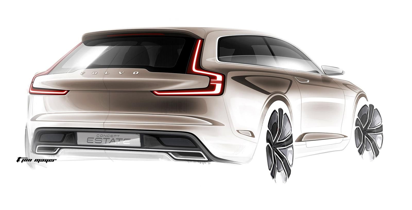 YEN VOLVO CONCEPT ESTATE DETAYLI RESM GALERS