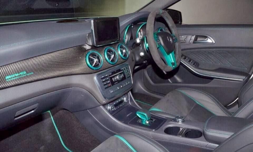 MERCEDES A 45 AMG PETRONAS GREEN EDTON RESM GALERS